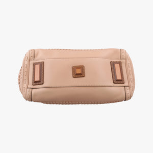 Pre-owned Gucci Medium Handmade Top Beige leather 263945 handbag | stylenewstar