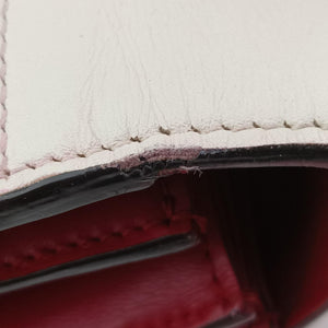 Pre-owned Gucci Queen Margaret White×Red×Blue×Pink Leather 476541 shoulderbag | stylenewstar