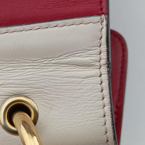 Pre-owned Gucci Queen Margaret White×Red×Blue×Pink Leather 476541 shoulderbag | stylenewstar