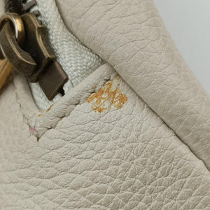 Secondhand Gucci Print White Leather 530412 bum bag/waist bag | stylenewstar