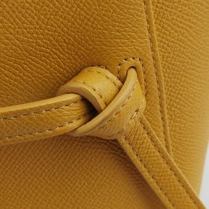 Vintage Celine Belt NANO Yellow Leather shoulderbag | stylenewstar