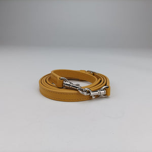 Vintage Celine Belt NANO Yellow Leather shoulderbag | stylenewstar