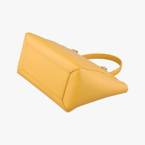 Vintage Celine Belt NANO Yellow Leather shoulderbag | stylenewstar
