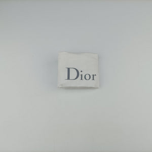 Pre-owned Christian Dior Saddle Navy×grey Jacquard handbag | stylenewstar