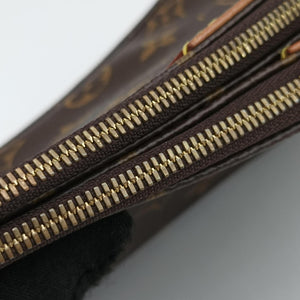 Pre-owned Louis Vuitton Multi Pochette Accessoir brown×khaki Monogram Canvas M44813 shoulderbag | stylenewstar