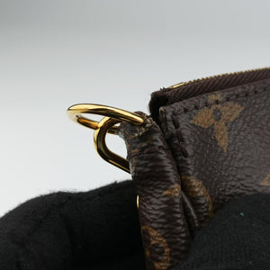 Pre-owned Louis Vuitton Multi Pochette Accessoir brown×khaki Monogram Canvas M44813 shoulderbag | stylenewstar