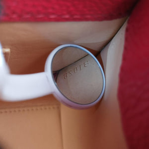 Pre-owned Moynat Legenne PM Red leather shoulderbag | stylenewstar
