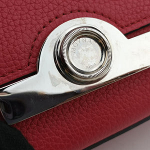 Pre-owned Moynat Legenne PM Red leather shoulderbag | stylenewstar