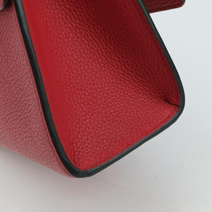 Pre-owned Moynat Legenne PM Red leather shoulderbag | stylenewstar