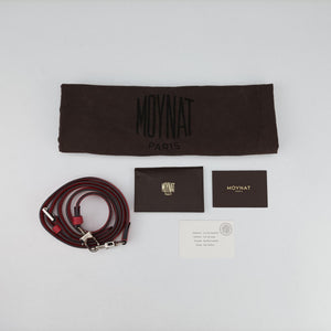 Pre-owned Moynat Legenne PM Red leather shoulderbag | stylenewstar