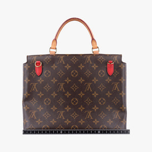Pre-owned Louis Vuitton MARIGNAN Brown×COQUELICOT Monogram Canvas×calf leather M44544 shoulderbag | stylenewstar