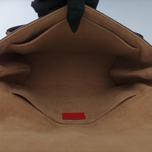 Pre-owned Louis Vuitton MARIGNAN Brown×COQUELICOT Monogram Canvas×calf leather M44544 shoulderbag | stylenewstar