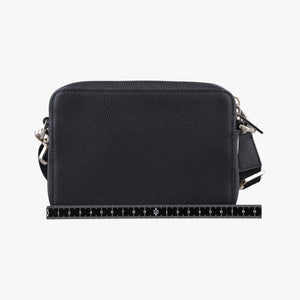 Pre-owned Christian Dior Shawn Stussy collaboration Black Leather shoulderbag | stylenewstar