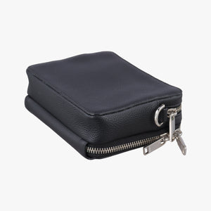 Pre-owned Christian Dior Shawn Stussy collaboration Black Leather shoulderbag | stylenewstar