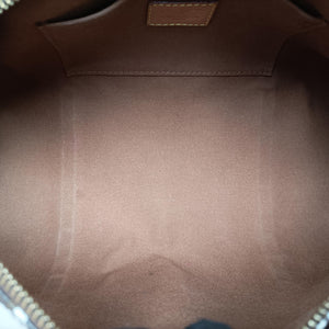 Secondhand Louis Vuitton Papillon GM White × Brown Monogram Pumpkin Dots M40687 shoulderbag | stylenewstar