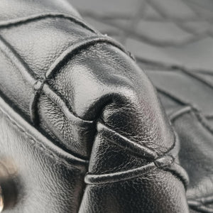 Vintage Christian Dior granville Black lambskin handbag | stylenewstar