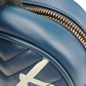 Vintage Gucci GG Marmont Navy×Multicolour Leather 447632 shoulderbag | stylenewstar