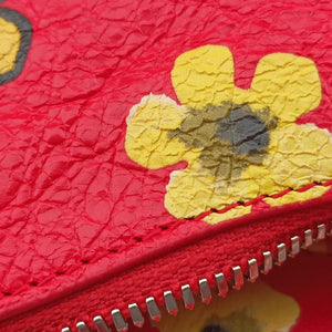 Pre-owned Balenciaga Le Cagole Red × Multicolor lambskin shoulderbag | stylenewstar