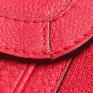 Pre-owned Gucci Bella Red Leather 282301 shoulderbag | stylenewstar