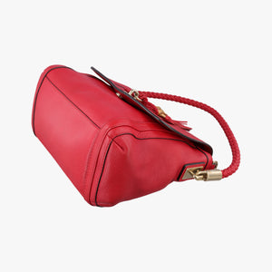 Pre-owned Gucci Bella Red Leather 282301 shoulderbag | stylenewstar