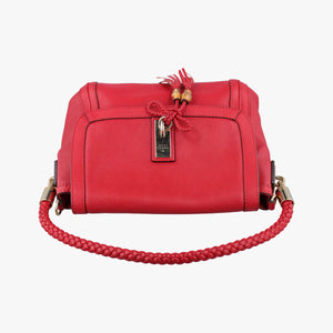 Pre-owned Gucci Bella Red Leather 282301 shoulderbag | stylenewstar