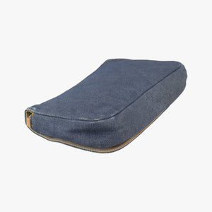 Pre-owned Christian Dior Marispearl Navy denim shoulderbag | stylenewstar