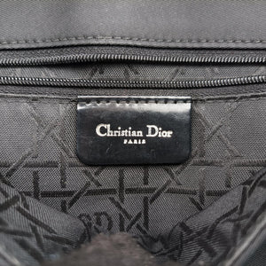Secondhand Christian Dior Malice pearl Black canvas shoulderbag | stylenewstar