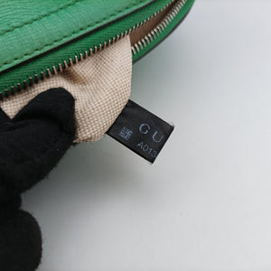 Vintage Gucci Microguccissima Green Leather 309617 shoulderbag | stylenewstar