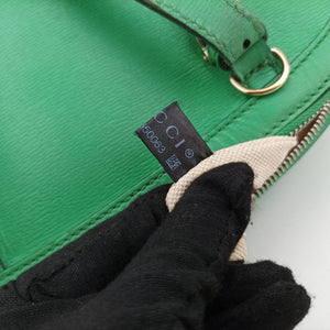 Vintage Gucci Microguccissima Green Leather 309617 shoulderbag | stylenewstar