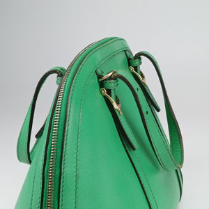 Vintage Gucci Microguccissima Green Leather 309617 shoulderbag | stylenewstar