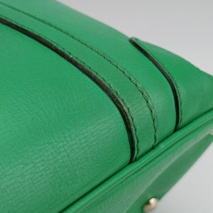 Vintage Gucci Microguccissima Green Leather 309617 shoulderbag | stylenewstar
