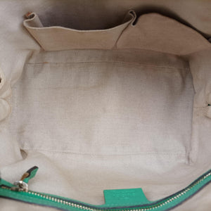 Vintage Gucci Microguccissima Green Leather 309617 shoulderbag | stylenewstar