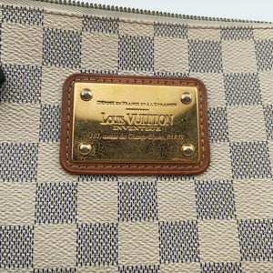Pre-owned Louis Vuitton EVA AZUR Damier Canvas N55214 shoulderbag | stylenewstar