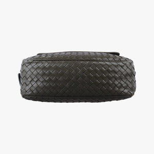 Pre-owned Bottega Veneta Intrecciato Grey lambskin shoulderbag | stylenewstar