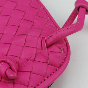 Vintage Bottega Veneta NODINI Intrecciato Rose lambskin shoulderbag | stylenewstar