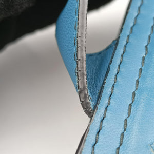 Pre-owned Bottega Veneta Intrecciato Runaway Blue lambskin shoulderbag | stylenewstar