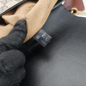 Vintage Gucci Padlock Guccissima Beige×Black PVC coated canvas×Leather 453189 shoulderbag | stylenewstar
