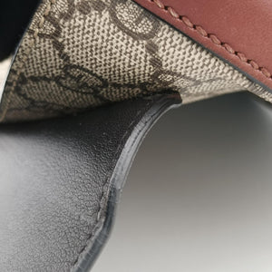 Vintage Gucci Padlock Guccissima Beige×Black PVC coated canvas×Leather 453189 shoulderbag | stylenewstar