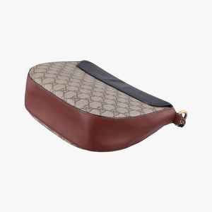 Vintage Gucci Padlock Guccissima Beige×Black PVC coated canvas×Leather 453189 shoulderbag | stylenewstar