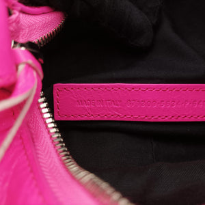 Pre-owned Balenciaga Le Cagole Rose Leather shoulderbag | stylenewstar