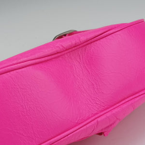 Pre-owned Balenciaga Le Cagole Rose Leather shoulderbag | stylenewstar