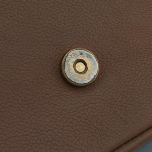 Pre-owned Louis Vuitton MARIGNAN brown×SESAME Monogram Canvas×calf leather M44544 shoulderbag | stylenewstar