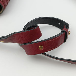 Pre-owned Chloe Hudson Burgundy leather shoulderbag | stylenewstar