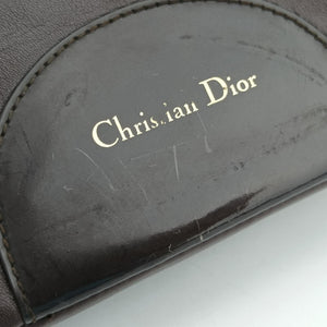 Pre-owned Christian Dior Malice pearl Bordeaux Leather shoulderbag | stylenewstar
