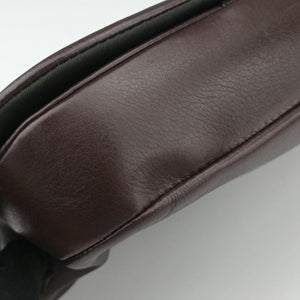 Pre-owned Christian Dior Malice pearl Bordeaux Leather shoulderbag | stylenewstar