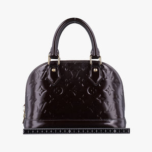 Pre-owned Louis Vuitton Alma BB Amarante Vernis M91678 shoulderbag | stylenewstar