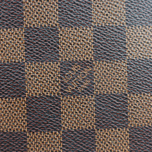Pre-owned Louis Vuitton TREVI GM EBENE Damier Canvas N51998 handbag | stylenewstar