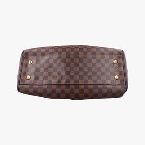 Pre-owned Louis Vuitton TREVI GM EBENE Damier Canvas N51998 handbag | stylenewstar