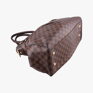 Pre-owned Louis Vuitton TREVI GM EBENE Damier Canvas N51998 handbag | stylenewstar