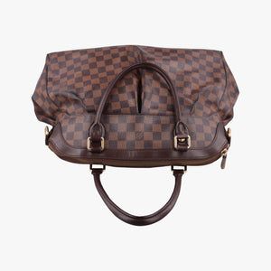 Pre-owned Louis Vuitton TREVI GM EBENE Damier Canvas N51998 handbag | stylenewstar